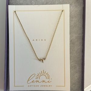 Aries sign Necklace